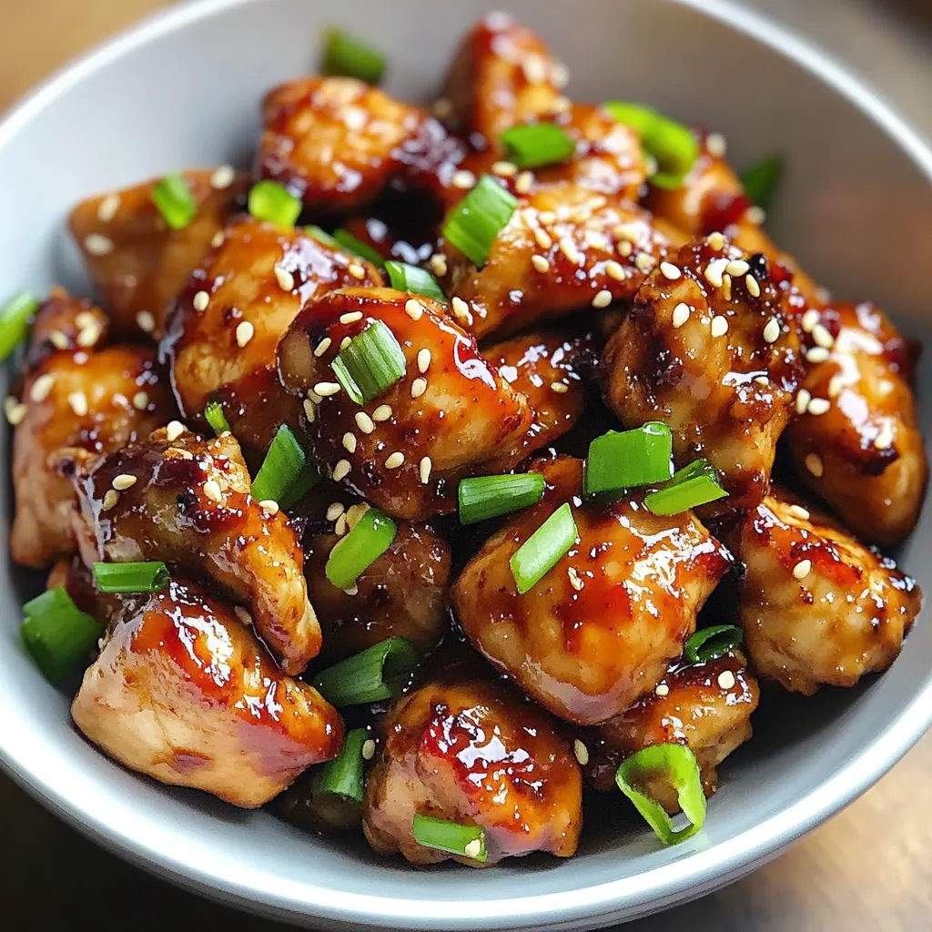Spicy Ginger Chicken Delight