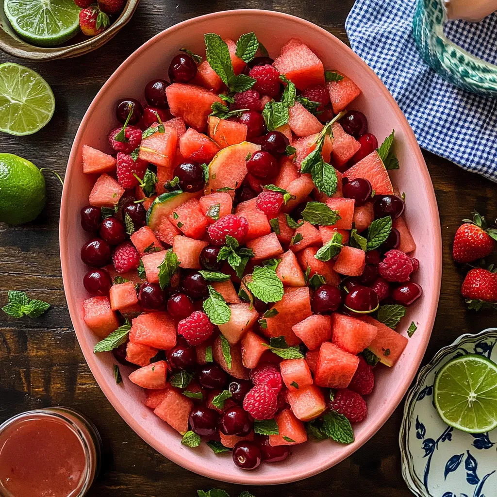 Watermelon Fruit Salad