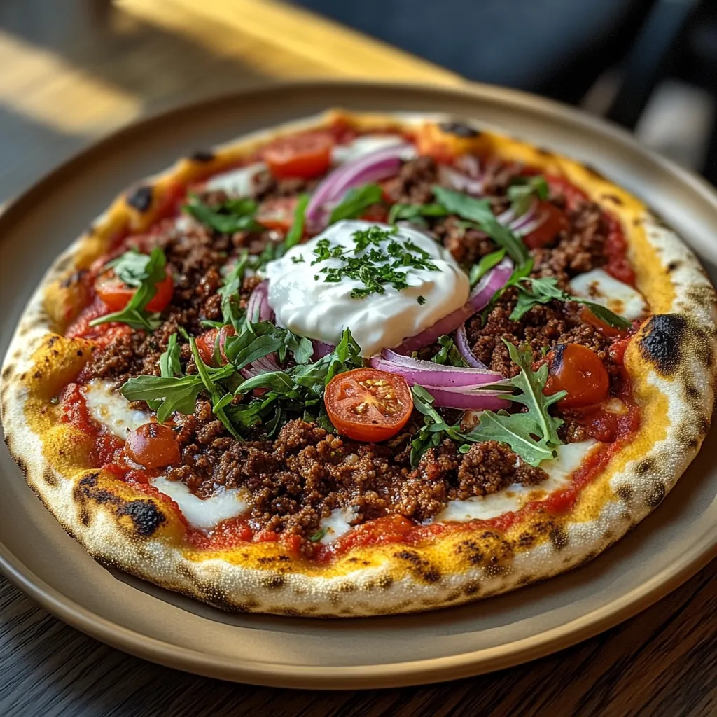 Delicious Lahmacun