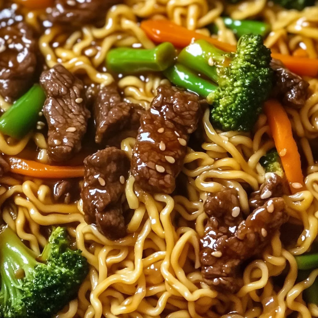 Beef Lo Mein Recipe