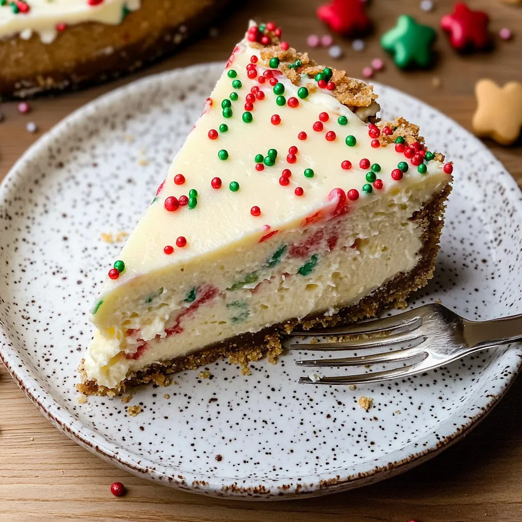 Easy Sugar Cookie Cheesecake