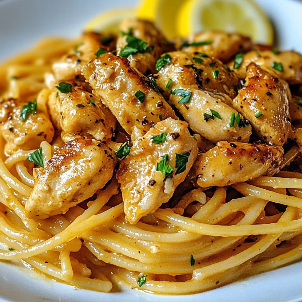 Cowboy Butter Chicken Linguine Recipe