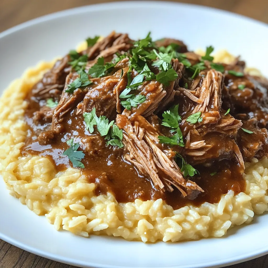 Italian Pot Roast & Parmesan Risotto Recipe