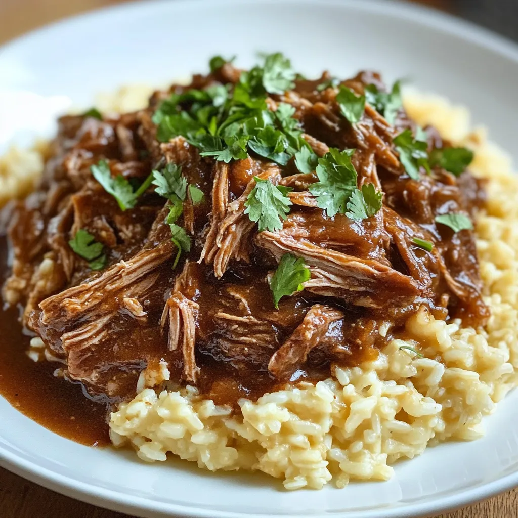 Easy Italian Pot Roast & Parmesan Risotto