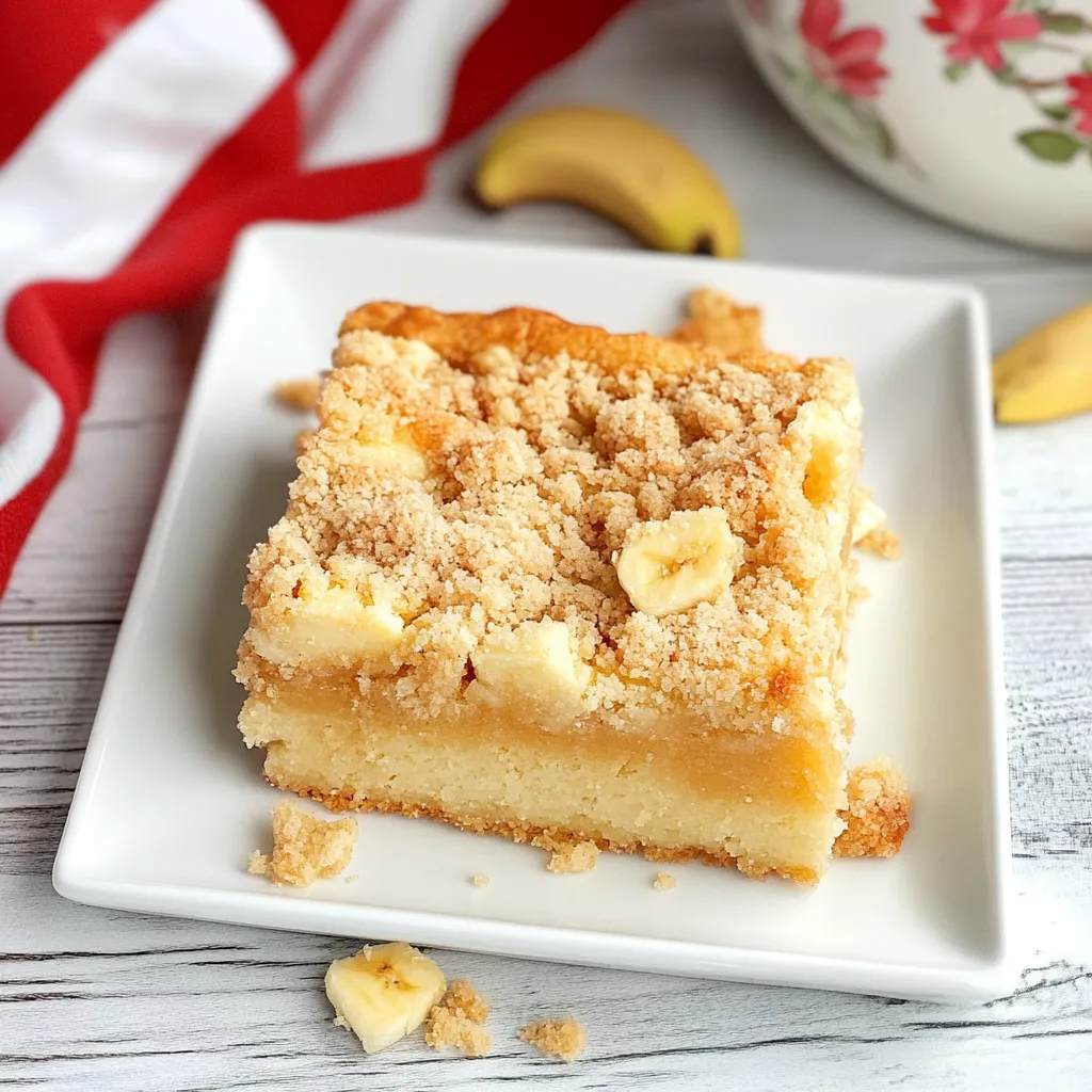 Banana Blondies Recipe