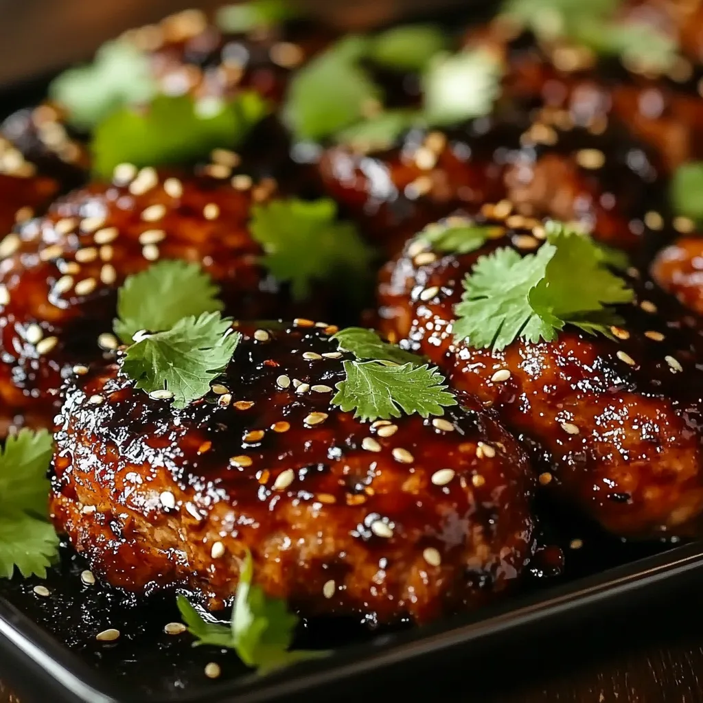 Sweet & Spicy Korean BBQ Meatloaf
