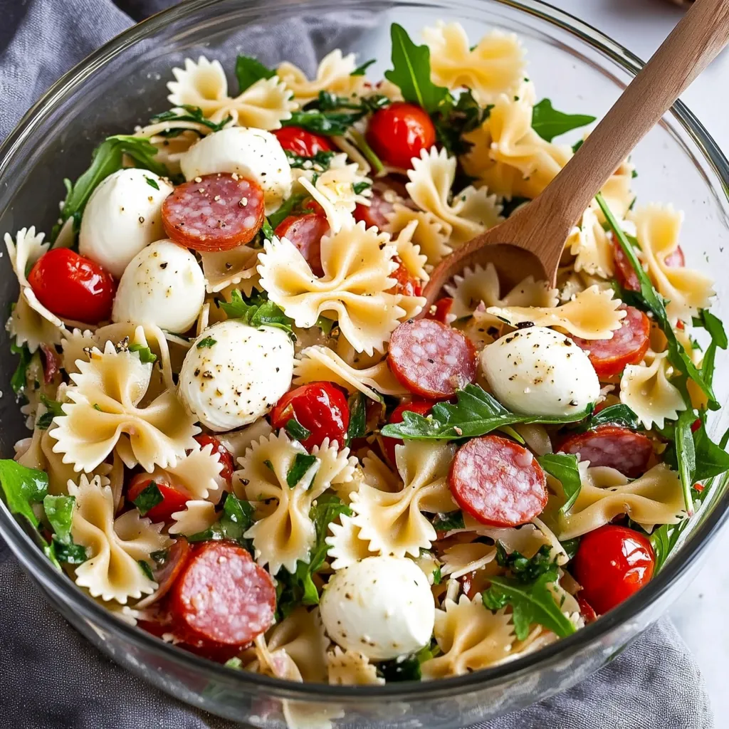 Easy Hot Honey Pasta Salad