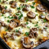 Hamburger Mushroom Bake