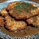 Pork Schnitzel with Dijon Gravy