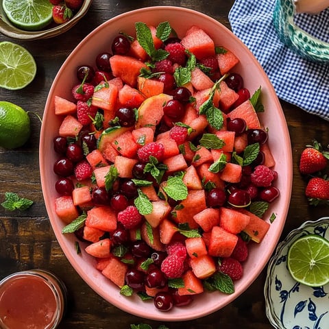 Watermelon Fruit Salad